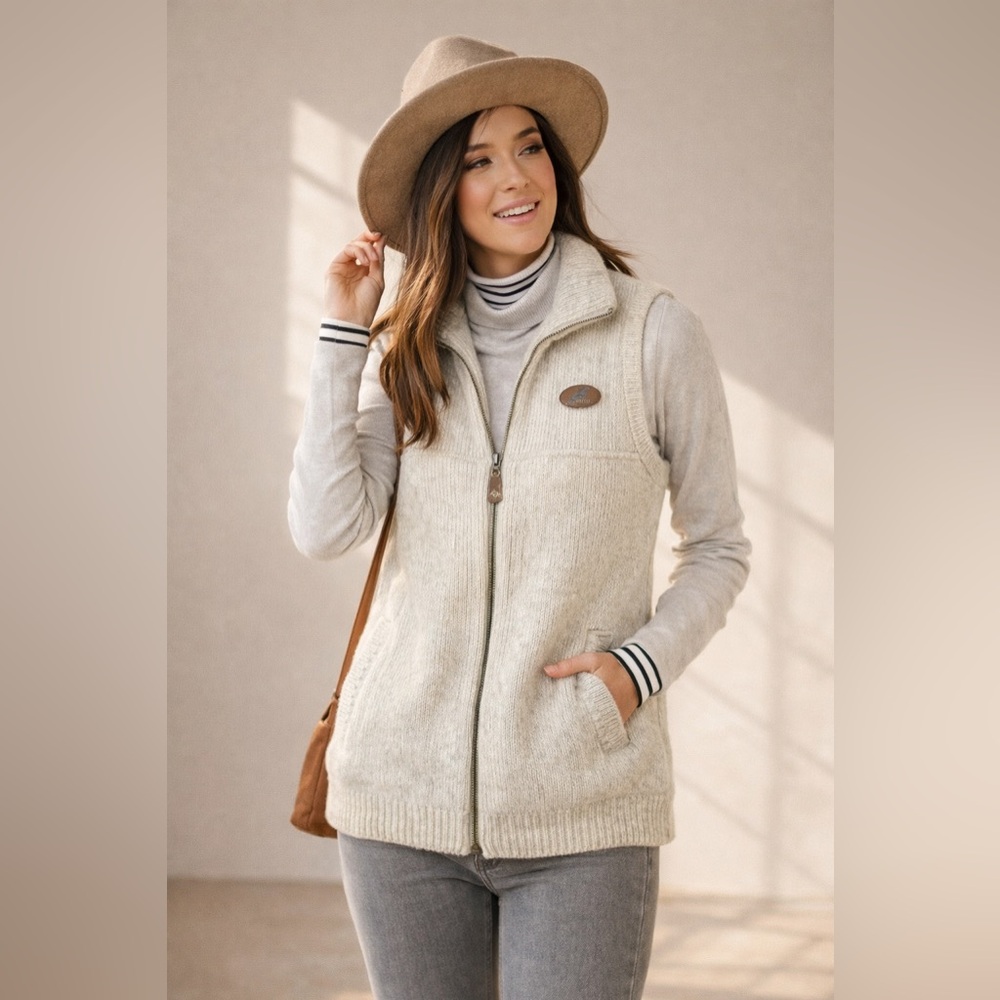 Vintage Cream Women's Vest